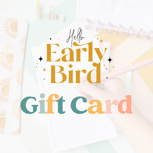 Hello Early Bird Gift Card