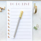 Crescent Moon To Do List Notepad