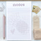 Boho Notes Notepad
