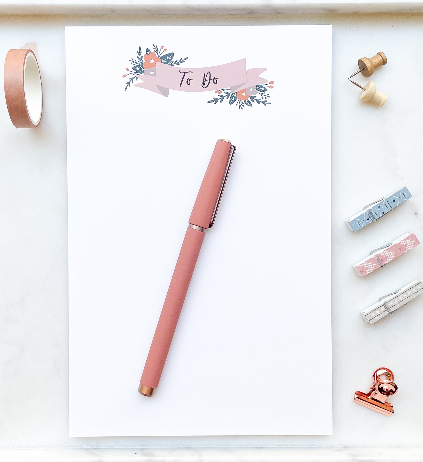 Ribbon To Do List Notepad