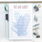 Crystal To Do List Notepad